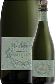 《エミリアーナ》 オーガニック “ブリュット” ヴァレ・カサブランカ [NV] Emiliana Vineyards Organic Sparkling Wine Brut Valle Casablanca エコバランス系瓶内二次発酵シャンパン製法スパークリングワイン ※ナチュラルコルク 白ワイン 誕生日プレゼント