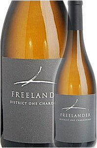 �M�t�g�Ή��� �y�t���[�����_�[�z �V�����h�l �g�f�B�X�g���N�g�E�����h �{�g���h �o�C �i�p�E���@���[ �J���t�H���j�A [2023] Freelander Wine Chardonnay DISTRICT ONE California Cellared&Bottled by Napa Valley 75