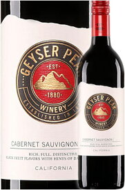 ギフト対応可 【ガイザーピーク】 カベルネソーヴィニヨン “カリフォルニア” [2021] Geyser Peak Winery Cabernet Sauvignon California 750ml 洋酒贈答 カリフォルニアワイン スクリューキャップ 赤ワイン