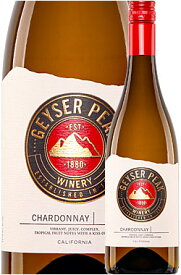 ギフト対応可 【ガイザーピーク】 シャルドネ “カリフォルニア” [2022] Geyser Peak Winery Chardonnay California 750ml 洋酒贈答 カリフォルニアワイン スクリューキャップ 白ワイン