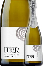 ギフト対応可【イーター】 ホワイト・スパークリングワイン “カリフォルニア” [NV] Iter White Sparkling Wine California 750ml カリフォルニアワイン シャルドネ&ピノ・ノワール主体泡
