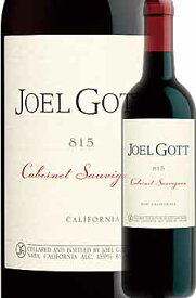 ギフト対応可 【ジョエルゴット】 カベルネソーヴィニヨン “815” カリフォルニア [2022] Joel Gott Wines Cabernet Sauvignon 815 California 750ml フルボディ赤 ナパヴァレー ハウエルマウンテン地区＋ソノマ＋パソロブレス他 カリフォルニアワイン