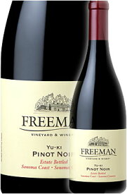 ギフト対応可 【フリーマン】 ピノ・ノワール “ユーキ・エステイト” ソノマ・コースト [2019] Freeman Vineyard & Winery Pinot Noir YU-KI Estate Pinot Noir Sonoma Coast 750ml エステート赤ワイン カリフォルニアワイン