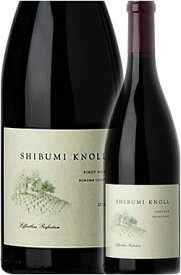 《シブミノール》 ピノ・ノワール “ソノマ・コースト” (リドルランチ・ヴィンヤード) [2018] Shibumi Knoll Vineyards Pinot Noir Sonoma Coast (Riddle Ranch Vineyard, Green Valley) 750ml カリフォルニアワイン専門店 ソノマ・グリーンヴァレー単一畑赤ワイン