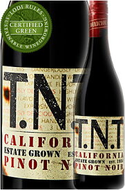 ギフト対応可 【TNT】 シャルドネ｜ジンファンデル｜ピノノワール｜カベルネソーヴィニヨン [NV] T.N.T CHARDONNAY Estate Grown Lodi California 750ml ティーエヌティー ロダイエステートグロウン カリフォルニアワイン スクリューキャップ赤白ワイン パーティ贈答