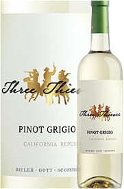 ギフト対応可 【スリーシーヴズ】 ピノグリージョ “カリフォルニア” リパブリック [2021] Three Thieves Pinot Grigio Republic California -BIELER・GOTT・SCOMMES- 750ml スリーシーブス白ワイン カリフォルニアワイン専門店あとりえ 父の日プレゼント
