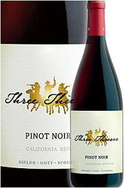 《スリーシーヴズ》 ピノノワール “カリフォルニア” リパブリック [2021] Three Thieves Pinot Noir Republic California -BIELER・GOTT・SCOMMES- 750ml スリーシーブス赤ワイン カリフォルニアワイン専門店あとりえ 誕生日プレゼント