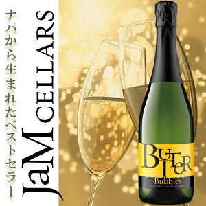 �M�t�g�Ή��yJaM�z �g�o�u���Y�h (�V�����p�����y) [NV] JaM Cellars BUTTER Bubbles California Sparkling Wine 750ml �W�����E�Z���[�Y �J���t�H���j�A���C�� �X�p�[�N�����O���C�� ���A �r���񎟔��y