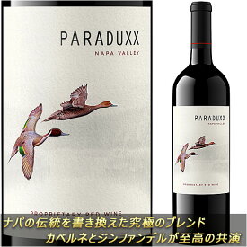 ギフト対応可 【パラダックス (ダックホーン)】 プロプライアタリー・レッド “ナパ・ヴァレー” [2021] (カベルネソーヴィニヨン＋ジンファンデル) Duckhorn Wine Company PARADUXX Proprietary Red Wine Napa Valley 750ml ナパバレー赤ワイン カリフォルニアワイン