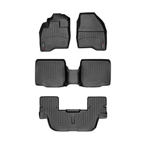 15-16y エクスプローラー フロアライナーセット ウェザーテック ブラック 4PC セカンドコンソール有り