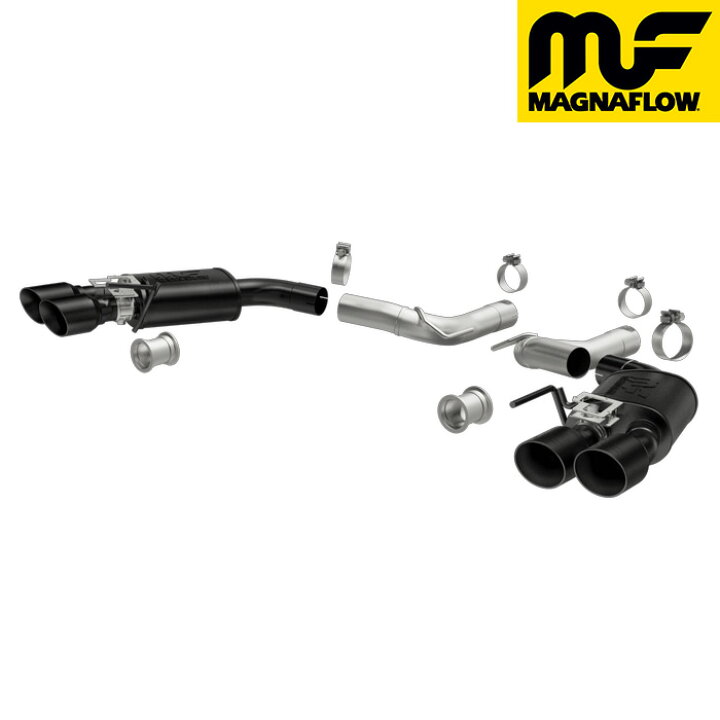 楽天市場】18y- マスタング 5.0L マグナフロー マフラー アクスル 