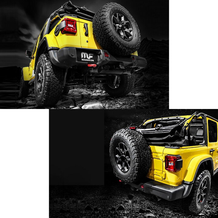 楽天市場】18y- ジープ ラングラー JL 3.6L マグナフロー エキゾースト