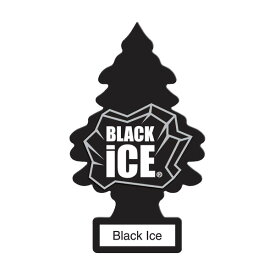 エアフレッシュナー 芳香剤 リトルツリー ブラックアイス BlackIce 1pcs Made in USA
