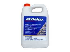 クーラント デキシクール 安心と信頼のACデルコ製 ACDelco レッド 4L ロングライフ 冷却水