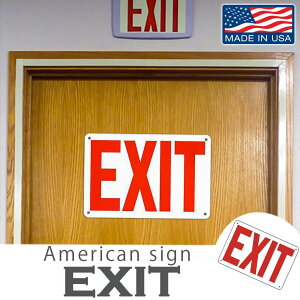 AJTCv[g EXIT 傫ȃTCY12x18C` MADE IN USA A~jE Be[W Ŕ CeA K[W X̑ G