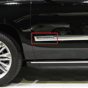 15y- エスカレード スワロフスキー クロームメッキモール 左フロントドア