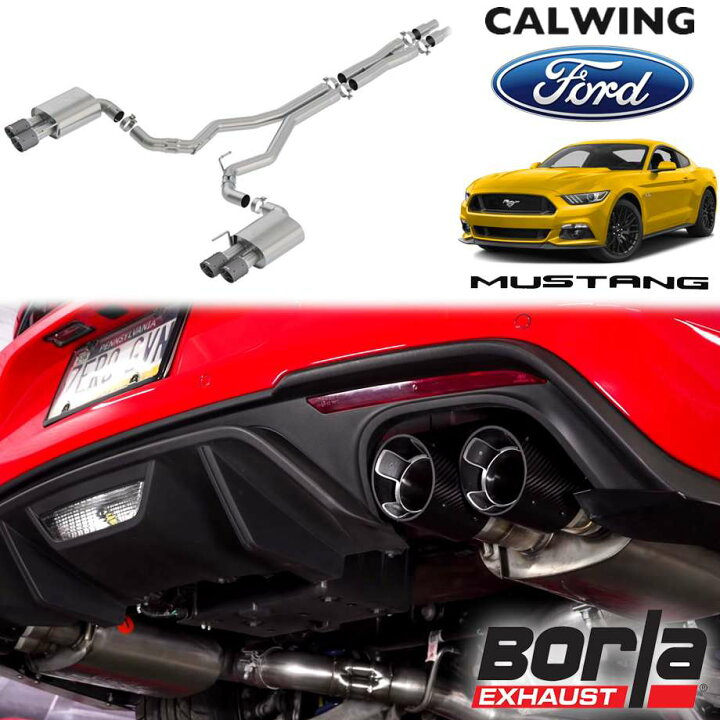 マフラー】【マスタング】ROUSH catback マスタング GT 2019 マフラー