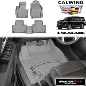 21y- エスカレード | フロアライナー ファースト&セカンド グレー セカンドバケットシート&ベンチシート ウエザーテック