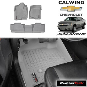 07-13y アバランチ ファーストバケットシート車 | フロアマット フロアライナー グレー ウェザーテック
