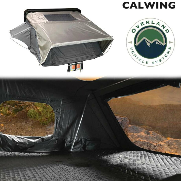 楽天市場 ハードシェル ルーフトップテント Overland Vehicle System 車中泊 オート キャンプ アウトドア 防災 災害 グッズ ジープ ラングラー ベンツ Gクラス ゲレンデ 等 キャルウイングパーツ楽天市場店