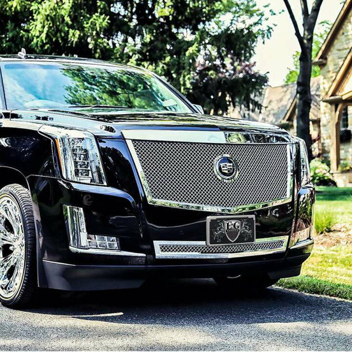 B313 15y~ Cadillac Escalade Fr bumper 純正 キャデラック 