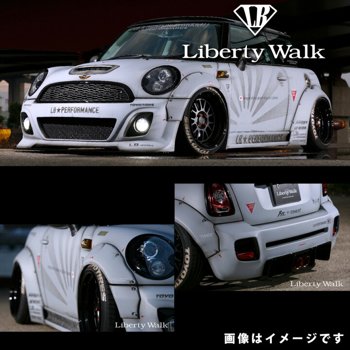 楽天市場 ミニ クーパー R56 Lb ワークス コンプリートボディキット カーボンfrp製 キャルウイングパーツ楽天市場店