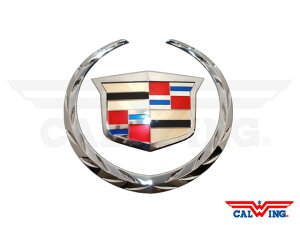 07-12y エスカレード フロントグリルエンブレム クレスト /リース 純正