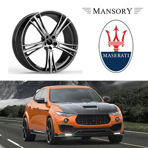 マセラティ レヴァンテ グランツーリスモ マンソリー アルミホイール 9J 22インチ ダイヤモンドブラック