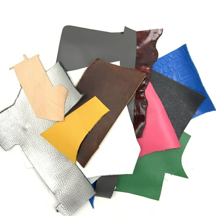 楽天市場】【革はぎれ 色指定なし 600g 】色々試せてお買い得 革 皮  