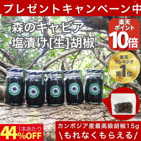 【全品P10倍!!限定2/11 9時迄】 カンボジア 生コショウ 塩漬け こしょう コショウ 胡椒 71g×5 ブラックペッパー 生こしょう 生胡椒 粒胡椒 つぶ胡椒 黒こしょう 最高級品 スパイス ハーブ 香辛料 黒胡椒 カンボジア産 セラペッパー sela pepper