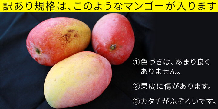 楽天市場】エントリーでポイント5倍 マンゴー 訳あり 送料無料 【宮崎 
