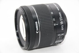 【中古】【外観特上級】Canon 標準ズームレンズ EF-S18-55mm F3.5-5.6 IS STM