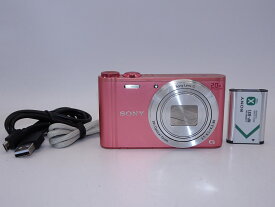 【中古】【外観並級】ソニー SONY デジタルカメラ Cyber-shot WX350 光学20倍 ピンク DSC-WX350-P