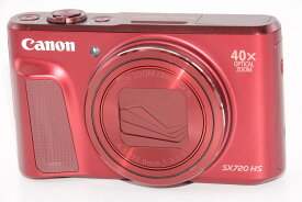 【中古】【外観特上級】Canon デジタルカメラ PowerShot SX720 HS レッド