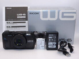 【中古】【外観特上級】RICOH WG-6 ブラック