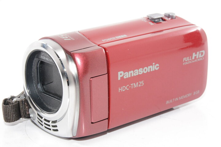 中古】 パナソニック デジタルハイビジョンビデオカメラ TM25 内蔵  
