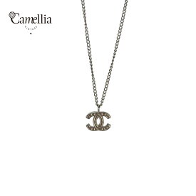 【中古】CHANEL シャネル ココマーク ネックレス シルバー金具