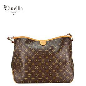 【中古】LOUIS VUITTON ルイヴィトン モノグラム ディライトフルPM ショルダーバッグ ゴールド金具 キャンバス/レザー