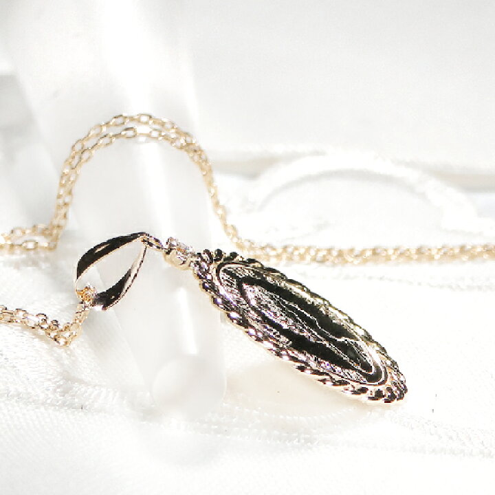 楽天市場】K18YG【0.03ct】ダイヤモンド コインモチーフ ネックレス 