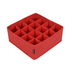 布製収納 折りたたみ 収納ボックス 小物収納 ストッカー ボックス コスメ収納 整理ボックス シンプル ナチュラル おしゃれ 布製 北欧 厚手 小物 収納ケース 選べるカラー16ポケットパタパタオーガナイザー