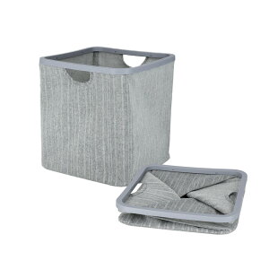 【20%OFFクーポン配布中!10/25限定】【送料無料】ランドリーバスケット 折りたたみ 大容量 スリム 洗濯カゴ 収納 持ち手付き 軽量 ランドリーバッグ 折り畳み 角型 ナチュラル 布製ツイスト