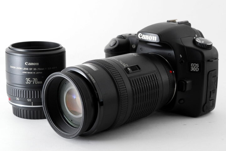 楽天市場】【中古】キヤノン Canon EOS 30D ダブルズームセット 美品 