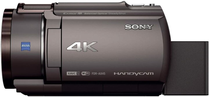 楽天市場】【中古】ソニー ビデオカメラ FDR-AX45 4K 64GB 光学20倍 ブロンズブラウン Handycam FDR-AX45 TI :  カメラFanks-PROShop 楽天市場店