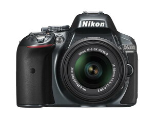 Nikon fW^჌tJ D5300 18-55mm VR II YLbg O[ 2400f 3.2^t D5300LK18-55VR2GY