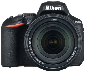 Nikon fW^჌tJ D5500 18-140 VR YLbg ubN 2416f 3.2^t ^b`pl D5500LK18-140BK