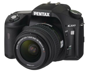 Pentax fW^჌tJ K200D YLbg (K200D+DA18-55II)