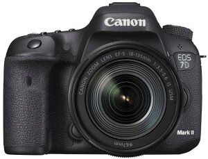 Canon fW^჌tJ EOS 7D MarkII YLbg EF-S18-135mmF3.5-5.6 ISUSM Wi-FiA_v^[W-E1t EOS7DMK2LKW-E1