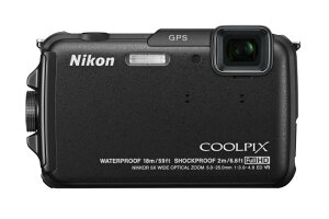 Nikon fW^J COOLPIX AW110 h18m ϏՌ2m J[{ubN AW110BK