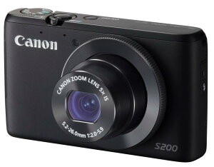 Canon fW^J PowerShot S200(ubN) Fl2.0 Lp24mm w5{Y[ PSS200(BK)