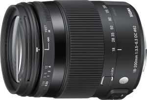 SIGMA 18-200mm F3.5-6.3 DC MACRO OS HSM | Contemporary C014 | Canon EF-S}Eg | APS-C/Super35